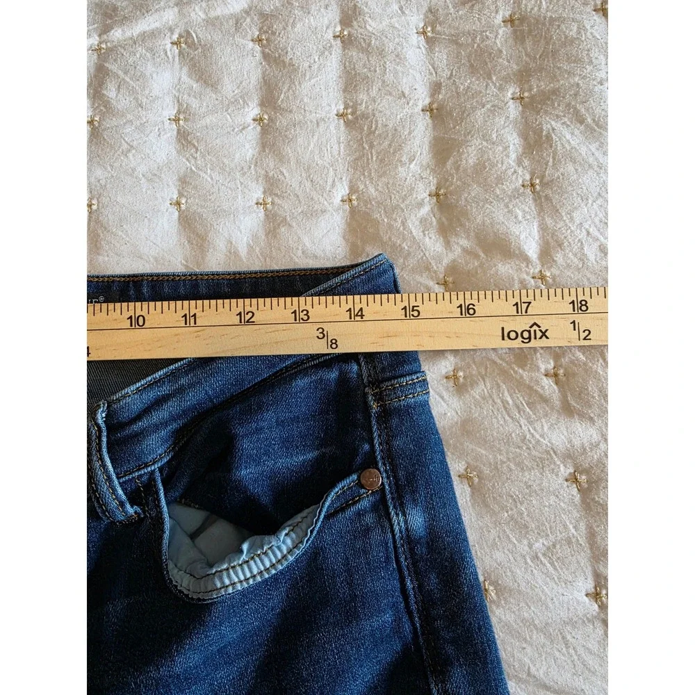 Judy Blue Los Angeles Skinny Fit Jeans Dark Wash Denim JB82106MD Size 11/30 Mens